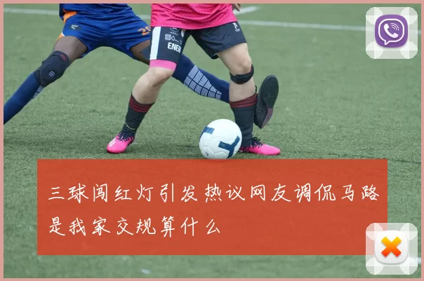 三球闯红灯引发热议网友调侃马路是我家交规算什么